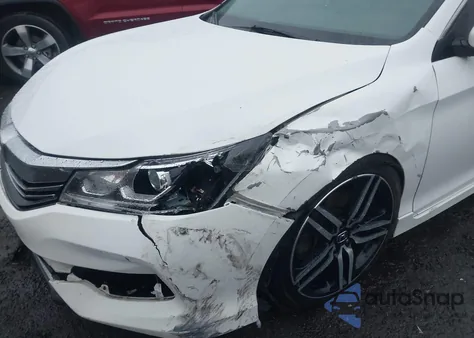 2016 Honda Accord Sport from USA, damaged, VIN 1HGCR2F52GA027501